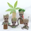 Groot Blumentopf Groot Home Dekoration Vasen Multifunktions-Ornamente Arrangement Anime-Charaktere Figur Stifthalter 2