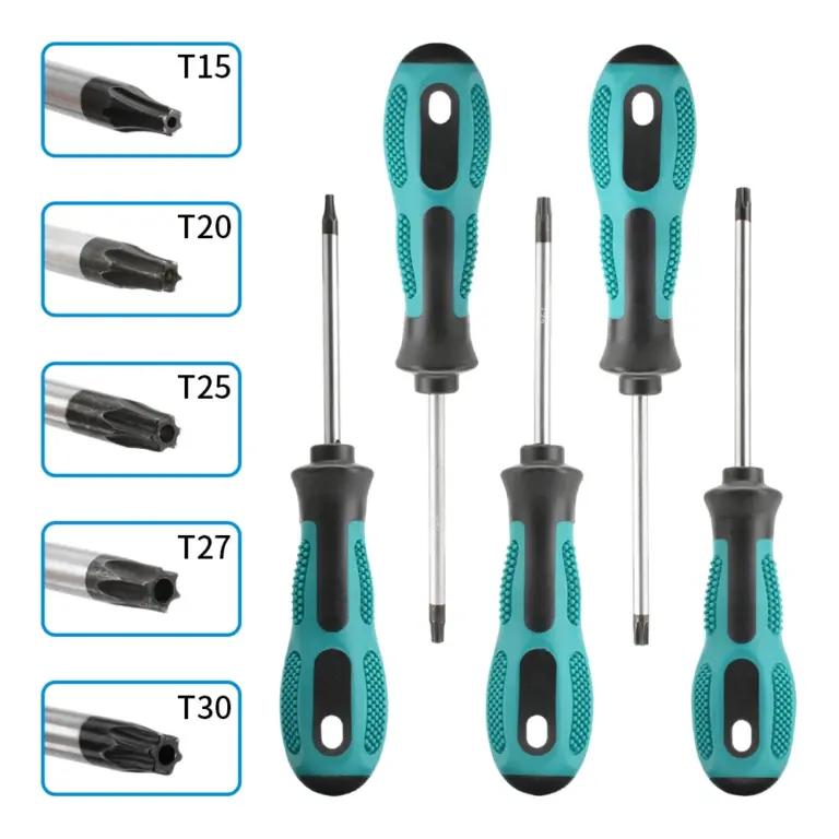 Magnetische Torx-Schraubendreher-Sets Präzision T5 T6 T7 T8 T9 T10 T15 T20 T25 T27 T30 Torx Sicherheits-Controller-Reparatur-Handwerkzeug-Set 3