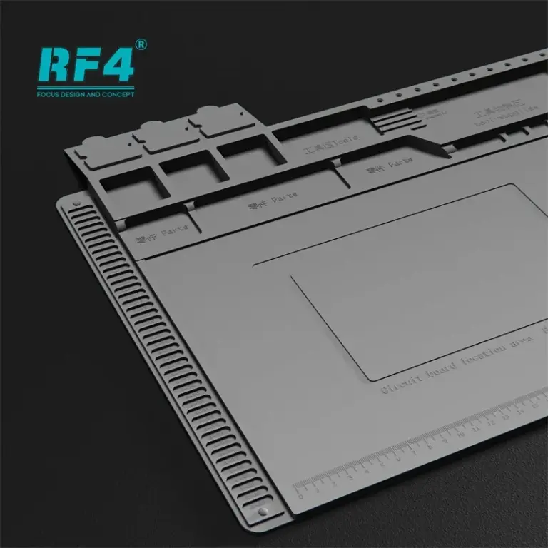 RF4 RF-PO11 450*298mm Antistatische Wärmedämmung Pad für Telefon Wartung Motherboard IC Chips Löten Reparatur Matte 4