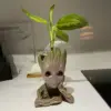 Home Dekoration Groot Pflanzer Blumentöpfe Für Innen Blumen Topf Baum Mann Ornamente Anime Figur Statue Kunst Handwerk Kind Männer Geschenke