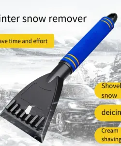 1pcsnow Schaufel für Auto Schneesc haber Abtau schaber für Schneesc haber für Winter Auto Glas Schneesc haber Schnee räum werkzeug dei