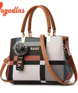 Yogodlns Neue Luxus Handtasche Frauen Nähen Wilden Messenger Taschen Designer Marke Plaid Schulter Tasche Weibliche Damen Totes