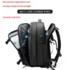 Männer Reiserucksack Vakuumkompression 17-Zoll-Laptop-Rucksack Business Schulrucksack mit großer Kapazität Erweiterter Wanderrucksack 2