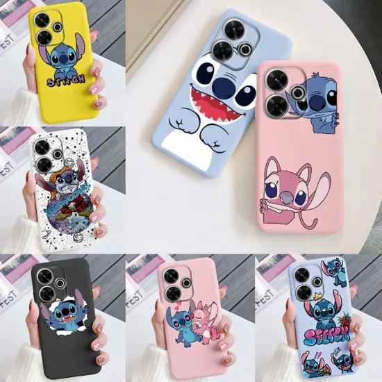 Für Redmi 13 4G Fall Kawayi Stich Monster Schutzhülle Redmi 13 Cartoon Gemalt Weiche Silikon Funda Für Xiaomi Redmi 13 abdeckung