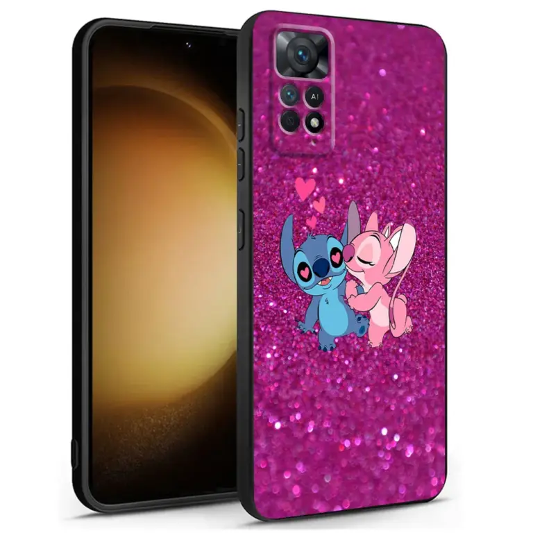 Telefon schwarz Fall für Xiaomi Redmi Note 13 Pro 11 12 12c 9t k40 12s 10 11s 9pro 10c 9c Fundas umfasst Turo Planet Stitch Koala 6