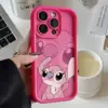 Süße Disney Pink Stitch Paar Handyhülle für iPhone 11 12 13 14 15 Pro Max X XR XS MAX 8 7 Plus Silikon stoßfeste Hüllen Abdeckung 5