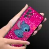 Schwarze Handyhülle für Samsung Galaxy A13 A22 5G A51 A32 A54 A23 A72 A12 A52 A34 A33 Silikonhülle Disney Niedlicher und cooler Stich 4