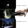 Hochleistungs-LED-Taschenlampen Camping Taschenlampe 5 Beleuchtungs modi Aluminium legierung zoombar Licht wasserdichtes Material verwenden 3 aaa Batterien 6