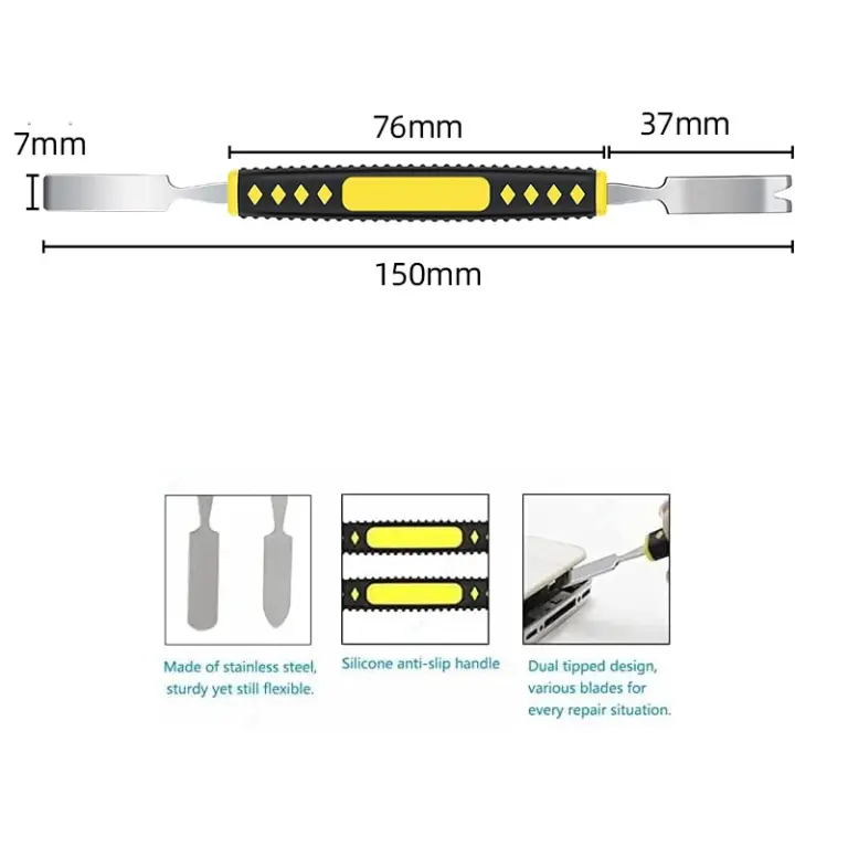 6 stücke Doppel-Ended Metall Brecheisen Set Mini Multi Home Appliance Zerlegen Werkzeug für Telefon Tablet PC Gehäuse DIY reparatur Fix Werkzeuge 6