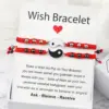 Mode Drachen Tai Chi Klatsch Armbänder Für Männer Einstellbare Yin Yang Paar Armband Passenden Liebhaber Valentinstag Schmuck Geschenk 5