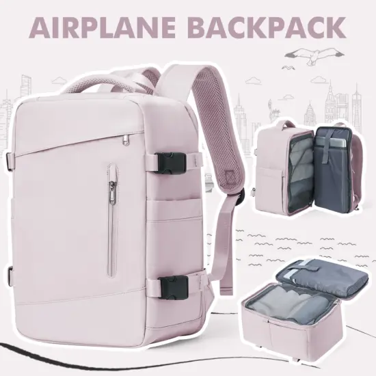 Damen Rucksack Reisekoffer Kabinentasche Flugzeug Ryanair 40x20x25 Flugzeug Reisetasche Herren Laotop Rucksack Wizzair Handgepäck 1