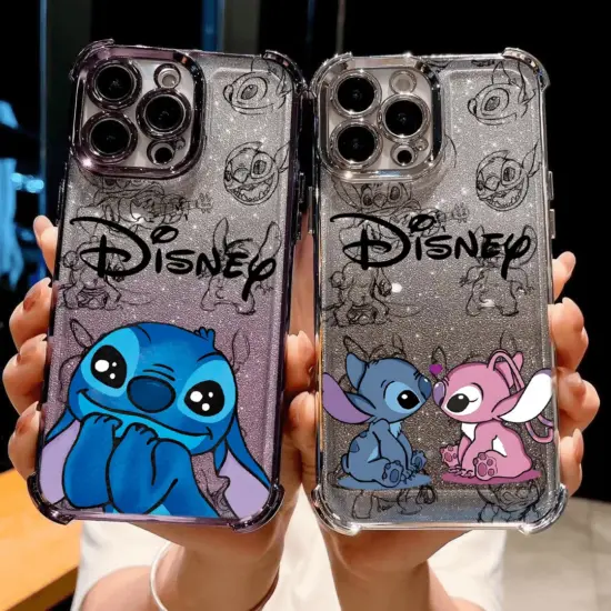 Coole Cartoon Stich Disneys Überzug Fall Für Xiaomi Redmi 14C 13C 12C K50 K40 Hinweis 13 12 11 10 9S 4G 5G Anti Fall Airbag Abdeckung