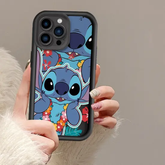 Disney Stitch süß für Apple iPhone 15 14 13 12 11 Mini xs xr x 8 7 Pro Max plus Soft Eye Leiter Handy hülle 3