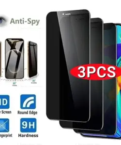 Vollständige Privatsphäre aus gehärtetem Glas für Samsung Galaxy S21 Plus S20 FE Note 20 10 Lite A32 A42 A52 A72 A12 A51 Anti-Spionage-Displayschutz