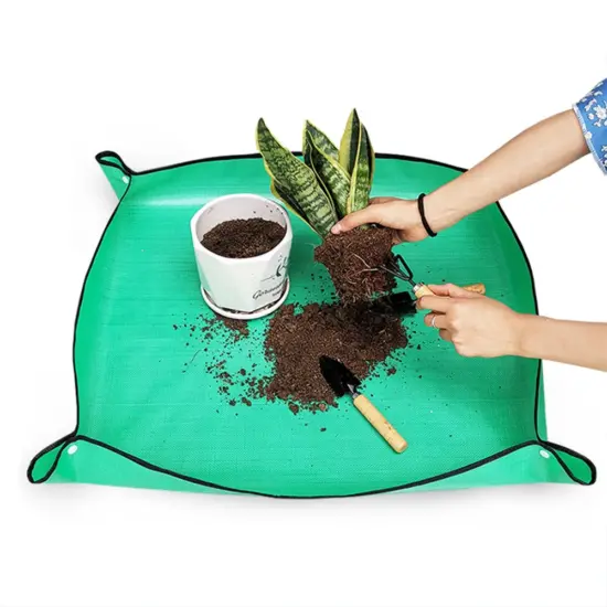 Haushalt Balkon Blumentopf Pflanze Boden Ersatz Betriebs Pad Liefert Anti Schmutz und Wasserdicht Fleischige Garten Matte Werkzeug