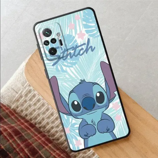 Disney Stitch Handyhülle für Xiaomi Redmi 9 A i C T 10 2022 10C 10A 12 12C 13 13C 4G 5G K40 Pro A1 A2 Plus A3 x Hülle 6