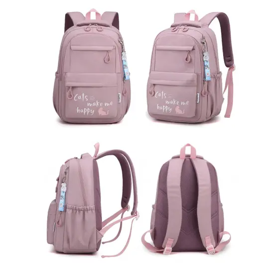 Mädchen Schultasche Rucksack Rucksack für Teenager Frauen Kinder weiblich rosa Schultasche primäre hohe Rucksack Klasse Teenager Kind Kinder 5