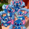 Disney Lilo und Stich Haars eil für Frauen Kawaii Stich Acryl Haarnadel Gummiband Haarschmuck Mädchen Geschenke