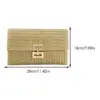 Stroh gewebte Clutch für Frauen Bast häkeln Strand Rattan kausale weibliche Party Hochzeit Abend tasche neue Sommer Luxus Geldbörse Handtasche 6