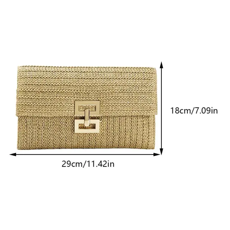 Stroh gewebte Clutch für Frauen Bast häkeln Strand Rattan kausale weibliche Party Hochzeit Abend tasche neue Sommer Luxus Geldbörse Handtasche 6