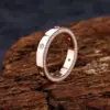 Wuiha funkelnden 925 Sterling Silber erstellt Moissan ite Diamanten Hochzeit Verlobung Jubiläums ring für Frauen Geschenke edlen Schmuck 4