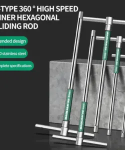 T/l 2.5/3/4/5/6/8/10mm Torx-Schrauben dreher t Typ Inbus schlüssel Chrom schlüssel T-förmiges Handwerkzeug verlängerter T-Steckschlüssel