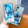 Disney Stitch niedlich schwarz Softcover Handy hülle für Xiaomi Mi 13 12t 12 11t 11i 11 a3 10t 10 cc9e 9 pro lite ultra 5g 3