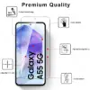 Samsung A55 Glas 2PCS 19D gehärtetes Glas für Samsung Galaxy A55 5G 2024 SM-A556B 6,6