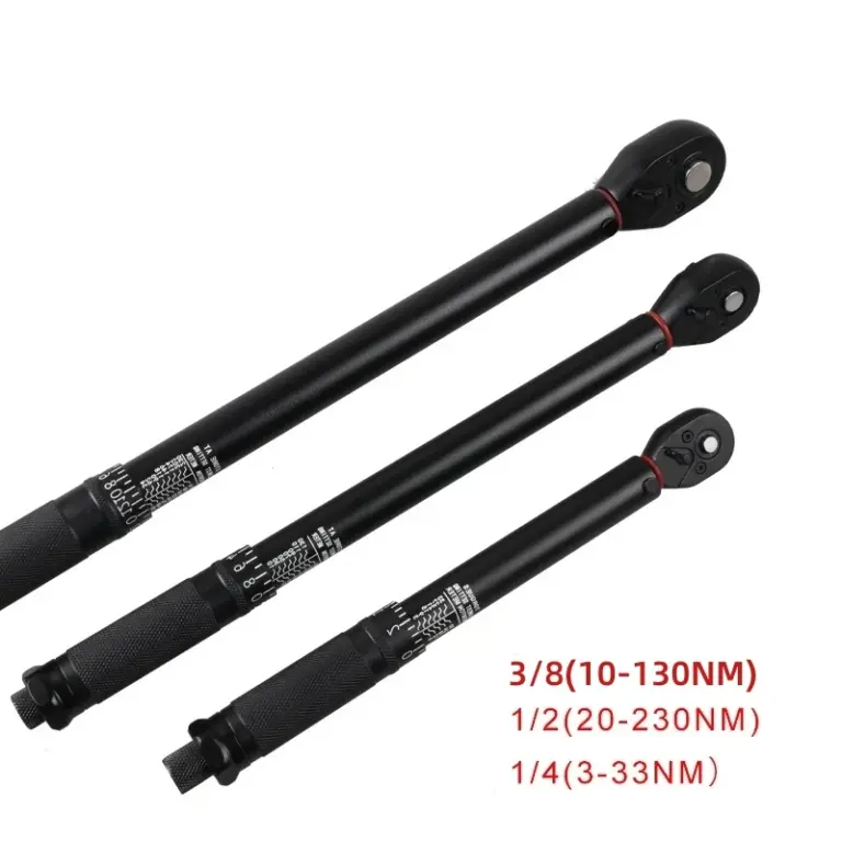 Drehmomentschlüssel 1/2'' 3/8'' 1/4'' Vierkantantrieb Voreingestellte Fahrraddrehmomente Schlüssel Zwei-wege Ratsche Auto Fahrrad Automotive Handwerkzeuge