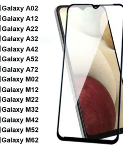 100d Anti-Burst-Glas für Samsung Galaxy A02 A12 A22 A32 A42 A52 A72 Displays chutz folie M02 M12 M22 M32 M42 M52 M62 gehärtetes Glas