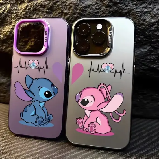 Cool Stitch Angel Couple Disneys Handyhülle für Xiaomi Mi 14T 14 13 12 12T 11 Lite Poco X6 F6 F5 X5 F4 F3 X3 GT Pro 4G 5G Abdeckung