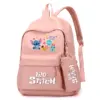 3 teile/satz Disney Lilo Stich bedruckten Rucksack mit Lunch-Tasche für Teenager Mädchen Junge Bücher tasche Kind Geschenk bequeme Reises ets 5