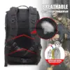 QT&QY 30/45L Mann Taktische Rucksäcke HkingReisetaschen Überleben Outdoor 3P Assault Pack EDC Molle Pack Für Trekking Jagd Tasche 4