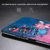 Anime Stitch süße Disney für Xiaomi Redmi Note 12 12s Turbo 11 11t 11s 10 10s 9 8 8t 7 Pro plus 5g schwarze Handy hülle Abdeckung 4