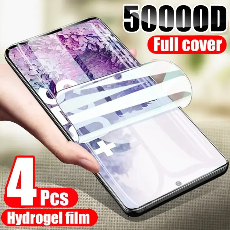 4 Stück Hydro gel Film Displays chutz folie für Samsung Galaxy S10 S20 S21 S22 plus S23 Ultra Fe Displays chutz folie für Note 20 8 9 10