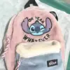 Disney Cartoon neue Stich Plüsch Kinder rucksack Mini Schult asche süße Umhängetasche für Jungen und Mädchen modischen Rucksack 3