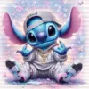 Disney Cartoon Lilo & Stitch 5D DIY Diamant Malerei Kit Wasser Diamant Kreuz Stickerei Diamant Mosaik Home Dekoration