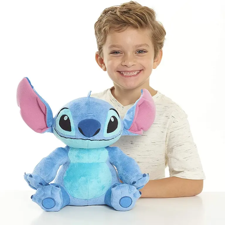 Disney Cartoon blau niedlichen Stich 30cm Plüsch puppen Anime Spielzeug Lilo und Stich Stich Plüsch Stofftiere Weihnachts geschenke für Kinder