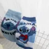 Anime Disney Stitch Cartoon Socken Kinder Baumwolle kurze Kawaii Jungen Weihnachts socken Kinder Boot Socken Geschenke Söckchen 4