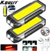 Kdulit wasserdicht mit Magnet Taschenlampe tragbare Cob Arbeits licht LED 4000mah Taschenlampen Multi mode Camping Taschenlampe