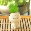 Keramik Blumentopf Mini Katze geformt Cartoon niedlichen Topfpflanze Desktop Topf Ausdruck Katze Pflanze Topf Schreibtisch dekorieren kleine Ornament 5