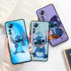 Disney Stitch niedlich schwarz Softcover Handy hülle für Xiaomi Mi 13 12t 12 11t 11i 11 a3 10t 10 cc9e 9 pro lite ultra 5g