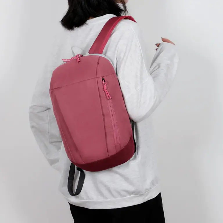 1pc Damen Sport reise Mini Rucksack Freizeit einfache ultraleichte Reise All-Match Reise rucksack Herren Sport kleine Tasche 5