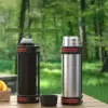 3000ml Schwarze Edelstahl-Thermosflasche für Outdoor und Bergsteigen 3