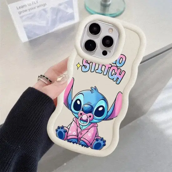 Disney Stitch Niedliche Handyhülle für Xiaomi Redmi Note 13Pro 12 8 13 12Pro 9 10 Lite 10Pro 11 Pro Plus 9S Stoßstangenabdeckung 4