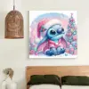 Weihnachten Lilo und Stich 5d DIY Diamant Kunst Malerei Kits neue 2024 Schnee Kreuz stich Bilder Mosaik Stickerei Wohnkultur Geschenk 2