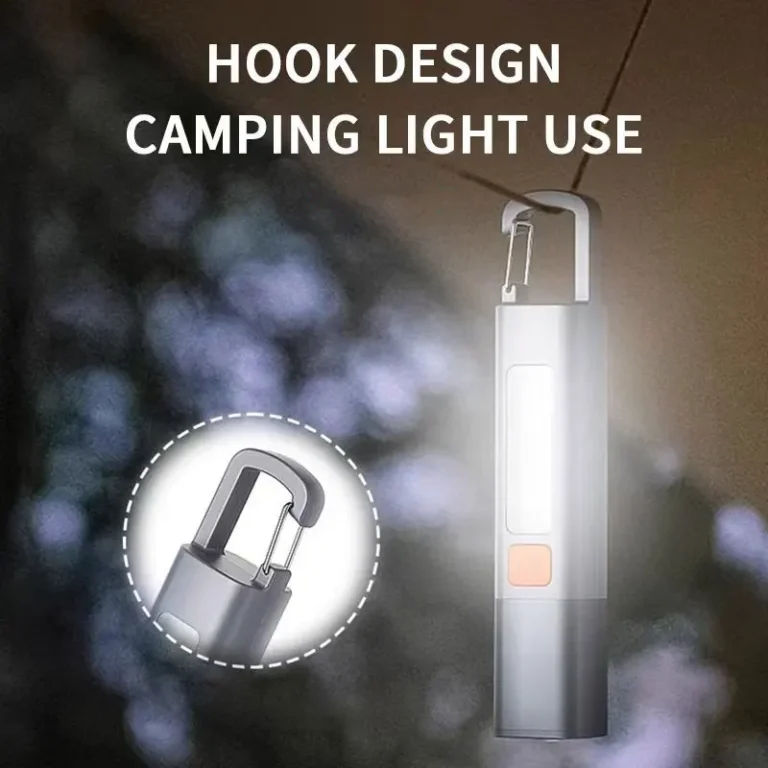 1-10 Stück super helle Cob Seiten lichter LED xpe Mini tragbare Taschenlampe zoombare wasserdichte Outdoor-Angeln Jagd Camping Taschenlampe 3