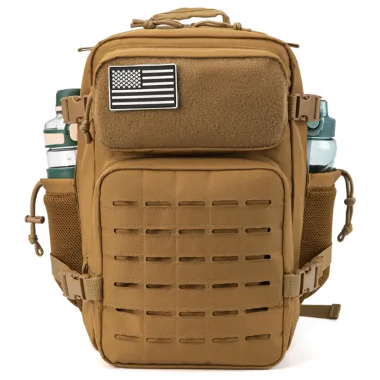 25L Taktischer Rucksack Outdoor-Tasche für Fitness MOLLE Rucksack GYM Für Frauen/Männer EDC Wandern Überleben Rucksack Hexe Flaschenhalter 2