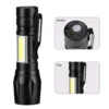 1-5 Stück Mini LED Taschenlampe Zoom Taschenlampe Cob Xpe Lampe eingebaute Batterie lampe Outdoor wasserdichte Not tasche Licht mit Stift clip 6