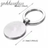 Disney Stitch köstlichen Donut Saft niedlichen Foto Glas Cabochon Schlüssel bund Tasche Auto Schlüssel anhänger Ring halter Charms Schlüssel anhänger Geschenk 2